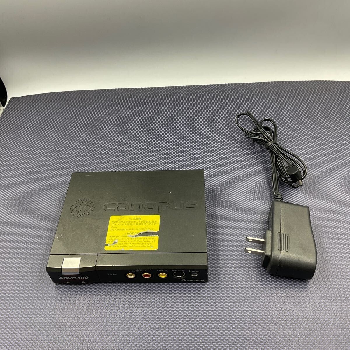CANOPUS analog digital converter unit model number ADVC-100