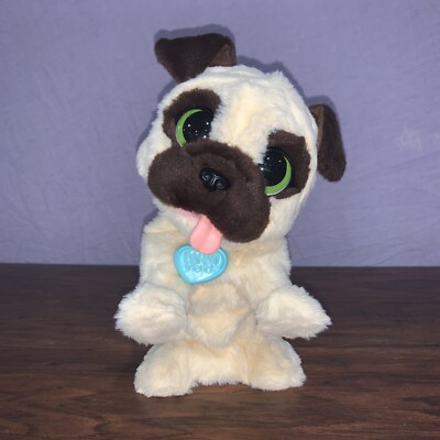 FurReal Friends JJ My Jumpin' Pug Puppy Interactive Plush Robot