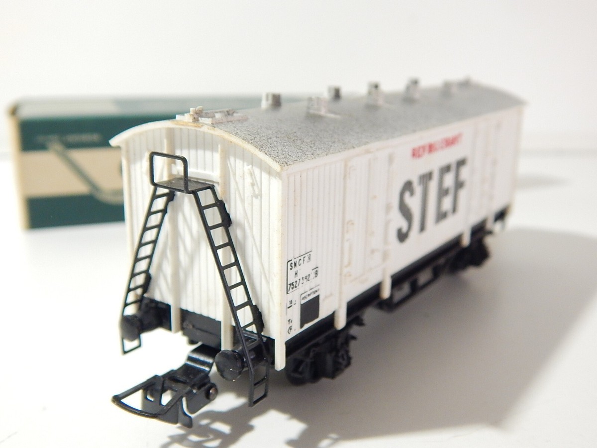 HORNBY HO WAGON Refrigerant Stef 705 Train Electrique Boite EUR 11,00 - FR