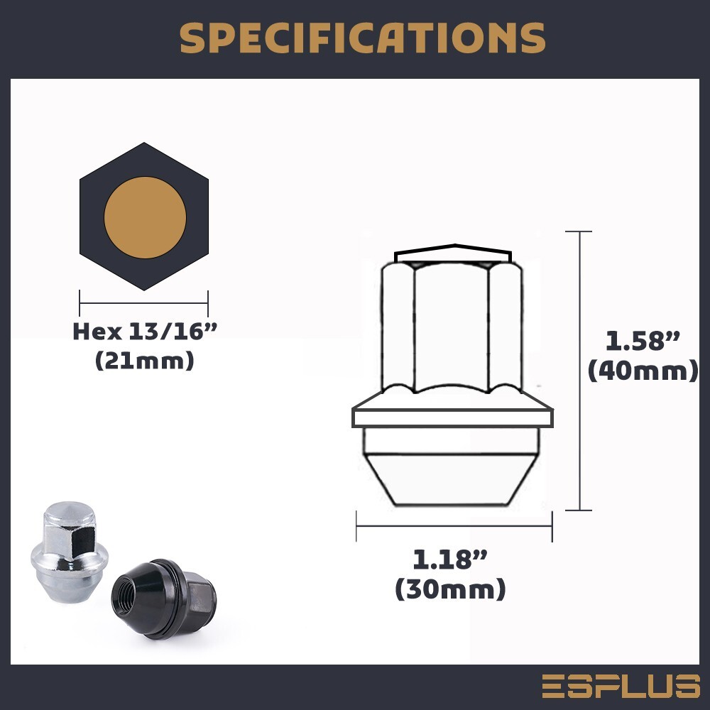 Ford Fusion Lug Nut Size