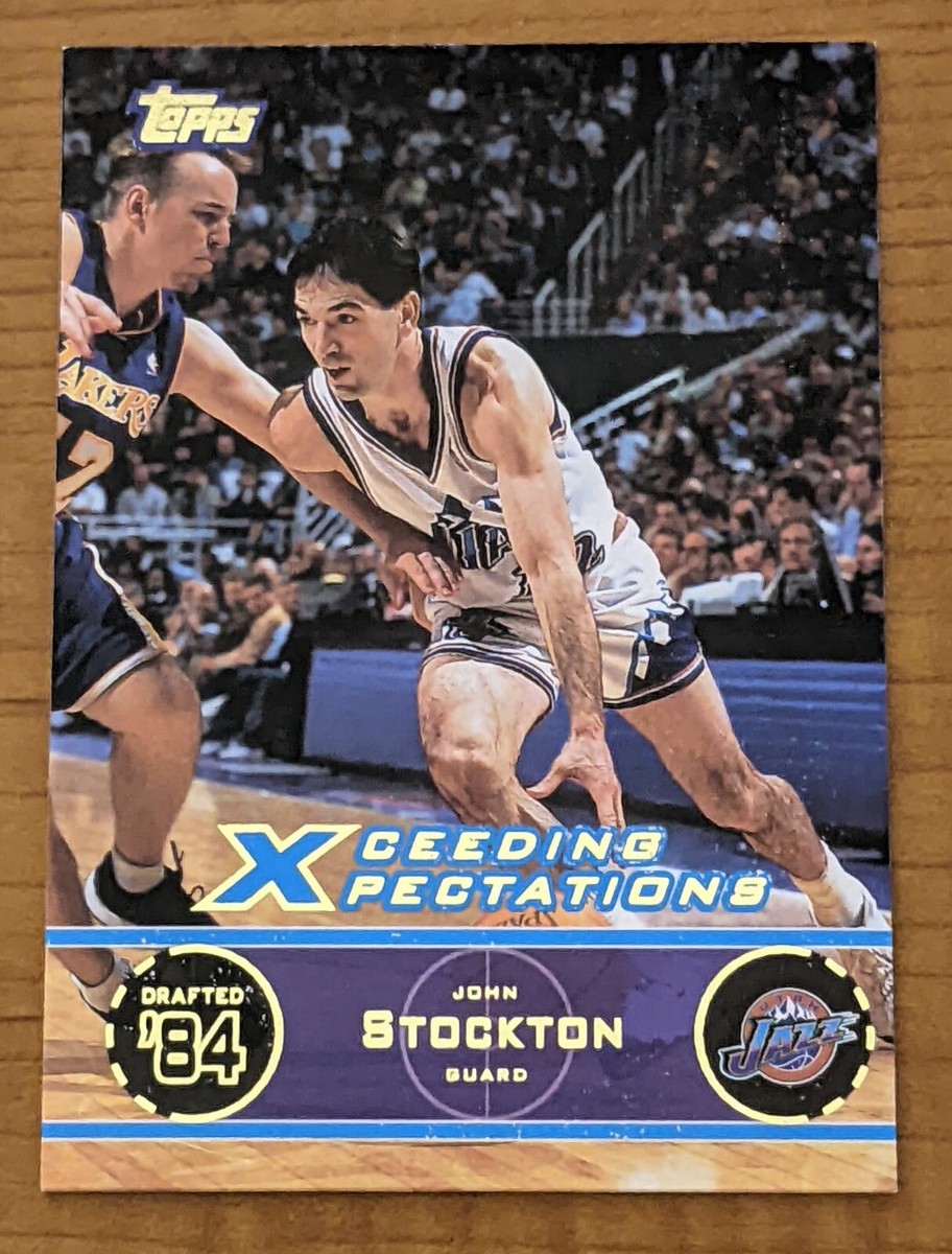 ストックトン John Stockton 8枚,25枚限定 サインカード 2枚 1993-94 Stadium Club #313 John Stockton basketball card