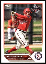 2023 Topps Pro Debut Jared McKenzie #PD-108 Fredericksburg Nationals