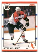 Scott Mellanby 1990 Score Canadian HOCKEY #242 Philadelphia Flyers