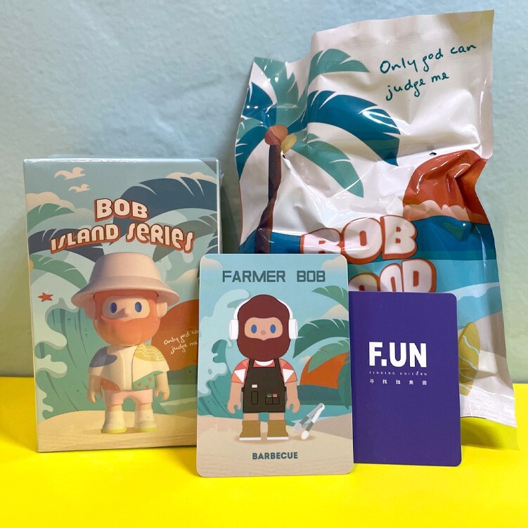 F.UN x FARMER BOB Island Series - Barbecue mini figure New