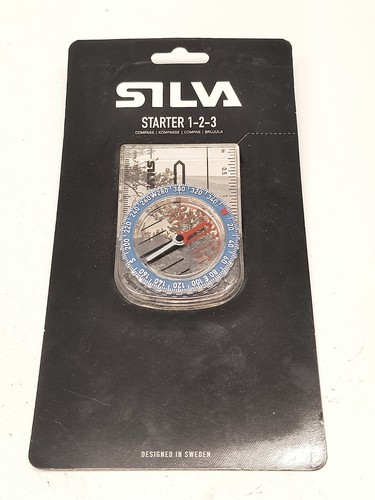 Silva Starter 1-2-3 wasserdichter Kompass neu entworfen in Schweden - Bild 2 von 4