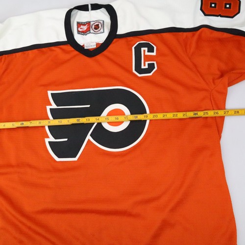 Vintage Eric Lindros Philadelphia Flyers Nike Sewn NHL Trikot Größe Herren 52 XL - Bild 8 von 9