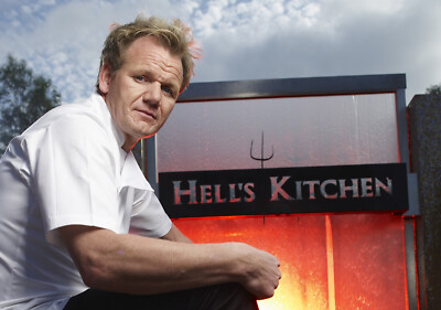 A4 Gordon Ramsay Poster (brandneu)
