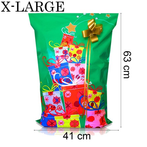 Quick Wrap 100 PCS 63x41 Gift bag birthday Girls Boys SELF ADHESIVE drawstring - Picture 8 of 10