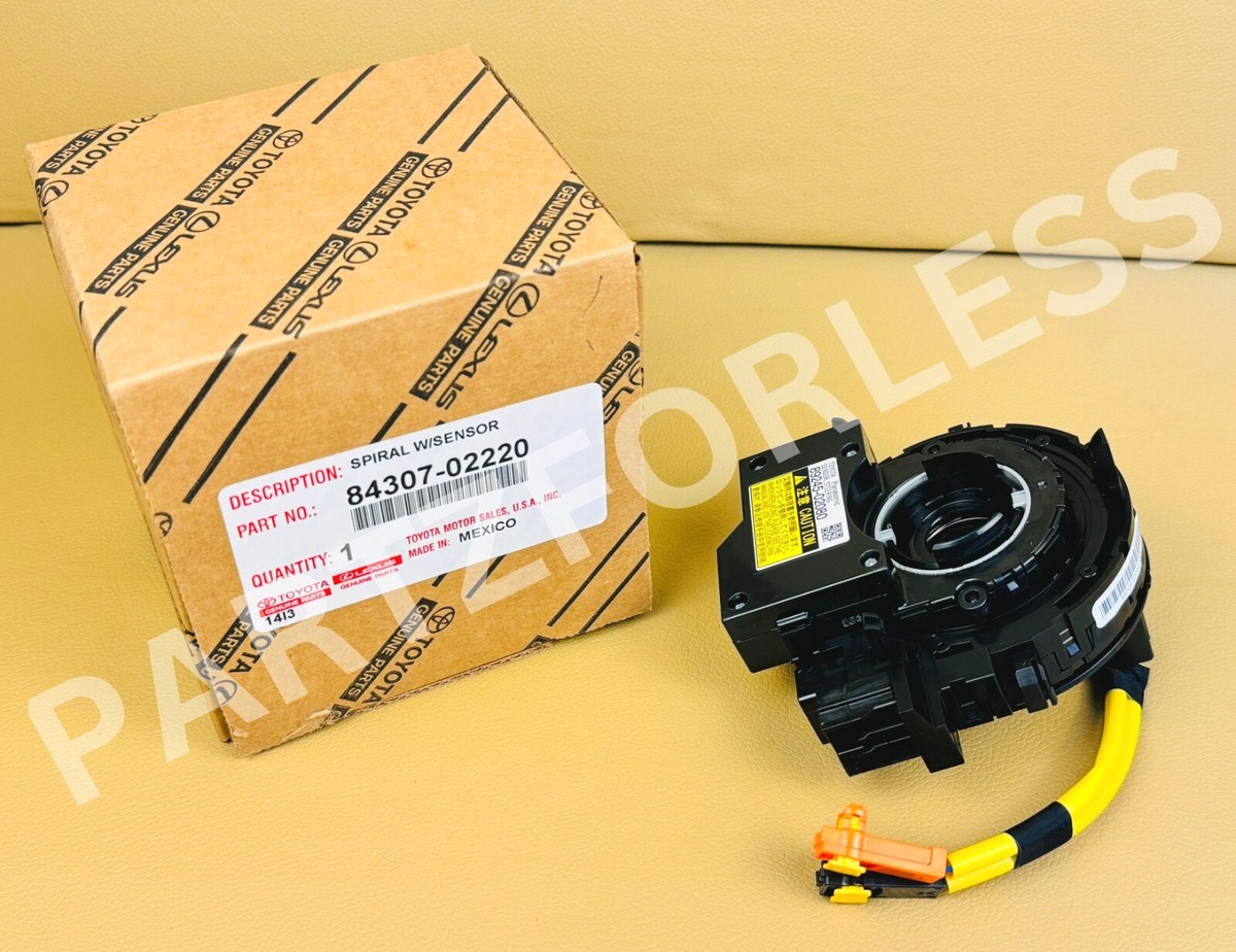 84307-02220 TOYOTA GENUINE CABLE SUB-ASSY, SPIRAL W/SENSOR  