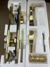 Ashland Hardware W5209T-K028 Keyed Swing Trim Polished Brass