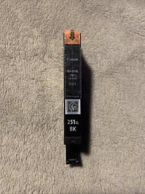 Genuine Canon CLI-251XL Black Ink for PIXMA MG6620 MG7520 MX922 iP8720