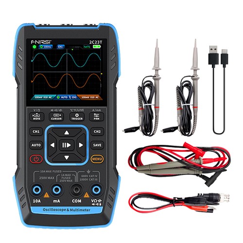 Digitales Oszilloskop Multimeter Zweikanal Handheld Digitaloszilloskop Tester - Bild 18 von 18