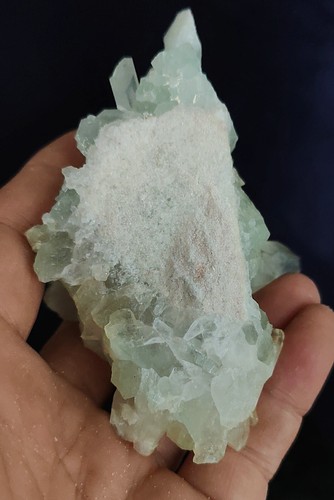 190g Top Raro Hermoso Fantasma Verde “Pirámide” Cuarzo Cristal Racimo Espécimen 1 - Imagen 13 de 13