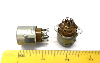 4 NOS Vintage 7-pin ceramic vacuum tube sockets | eBay