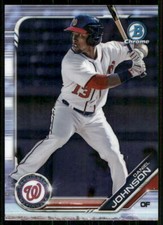 2019 BOWMAN CHROME PROSPECTS #BCP-22 DANIEL JOHNSON NATIONALS 