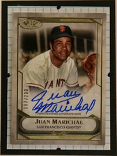 Juan Marichal 2021 Topps Tier One Certified Talent Autograph /200 Giants
