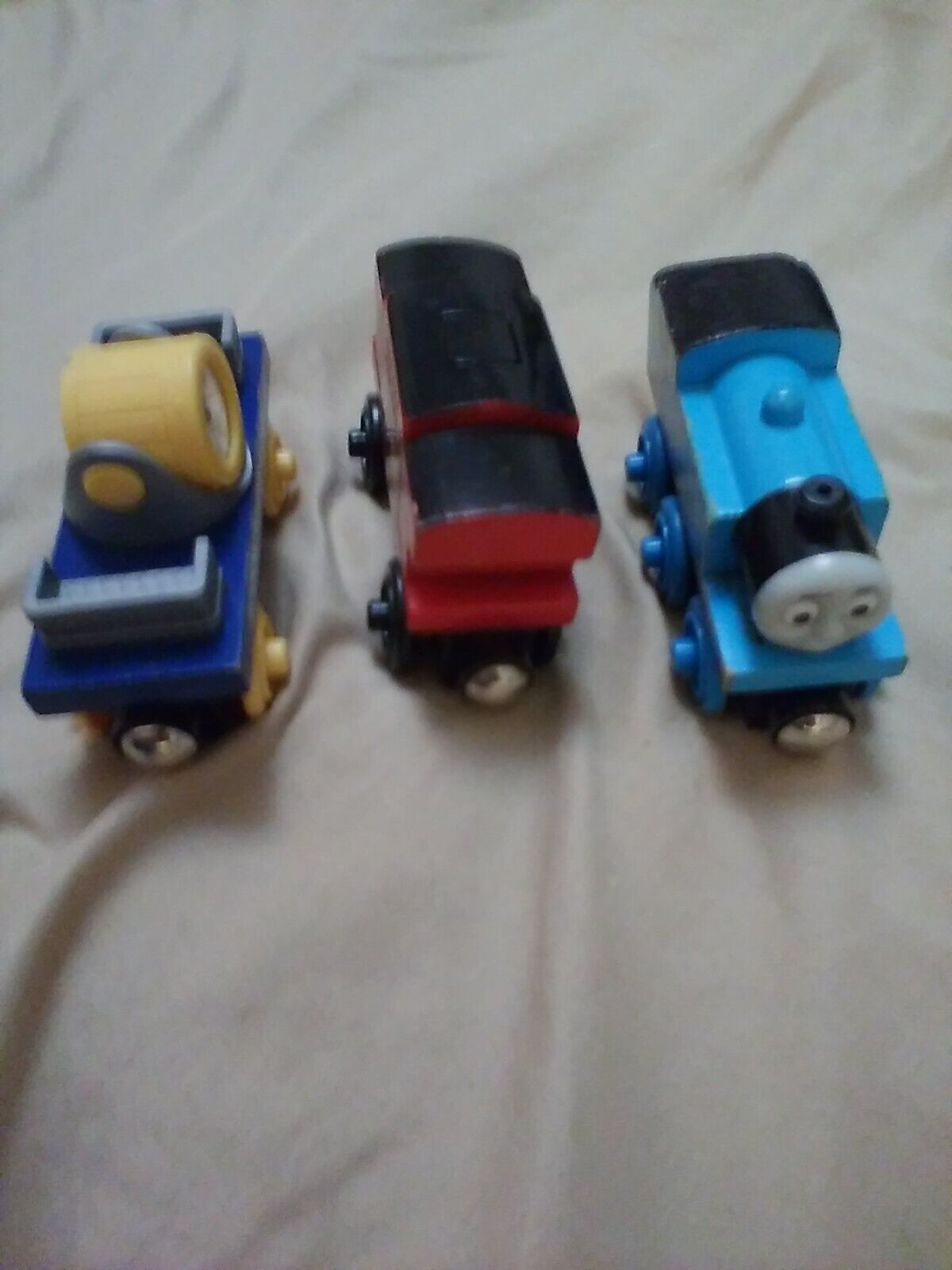 Vintage lot of Thomas The Train Caboose, Sodor Power & no. 1 Engine, 3 pcs total