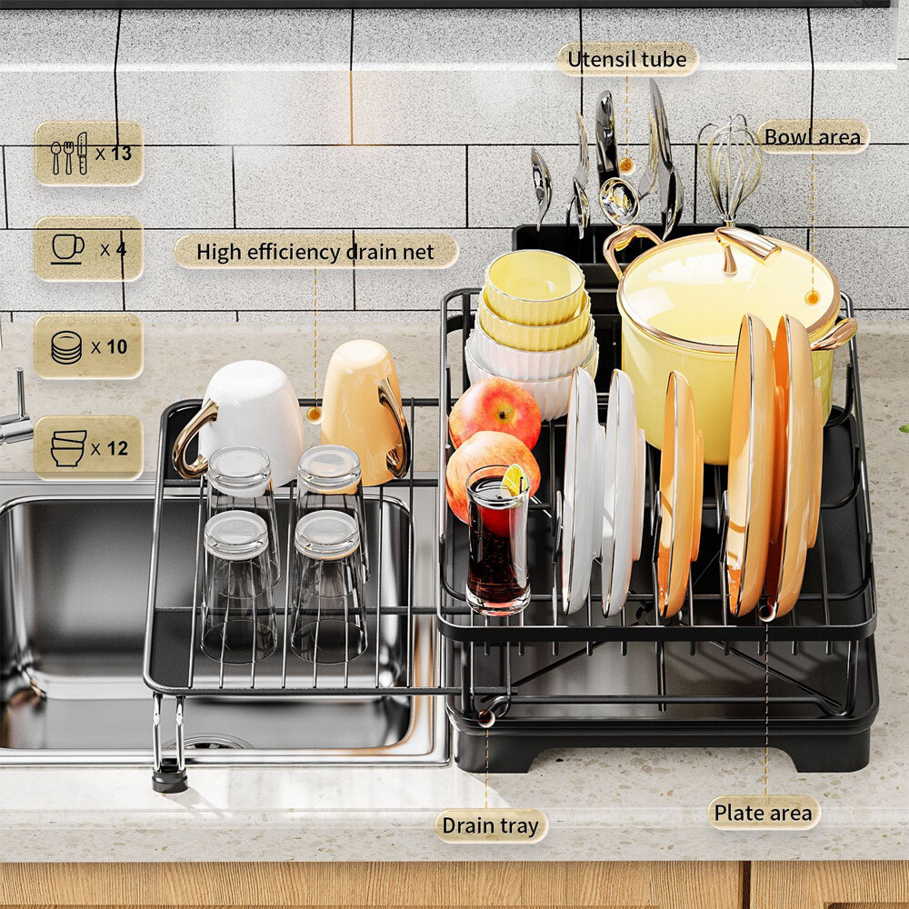 Multifunction Dish Dish Strainer Kmart Multifunction Dish Rack