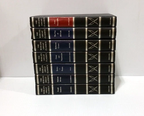 The World's Great Classics - Grolier - Lot of 7 Books