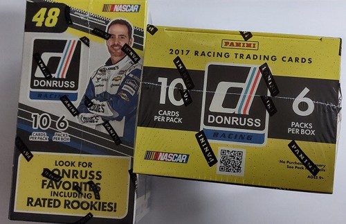 2 Box Lot 2017 Panini Donruss NASCAR Racing Sealed Blaster Box - Picture 4 of 4