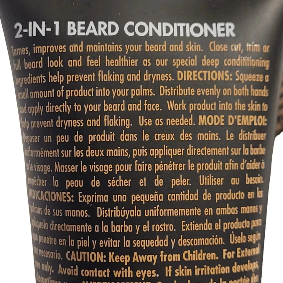 2X Woody's by Woody's Beard 2-In-1 Conditioner 4 oz Tubes Sealed NEW - Image 4 of 4