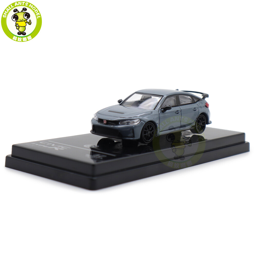1/64 Paragon 2023 Honda Civic Type R Diecast Model Toy Car Gifts