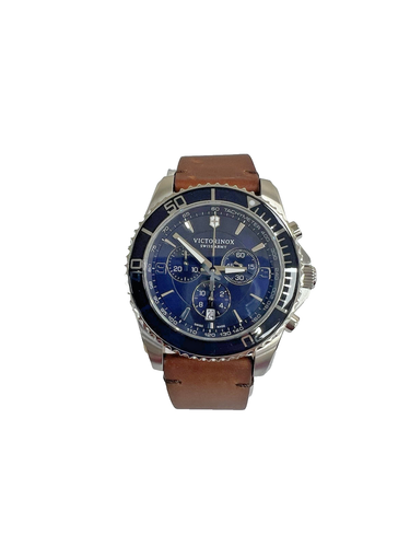 Victorinox Maverick watch Quartz- 241865 , blue dial chrono ( 40 % OFF ) - Picture 3 of 12