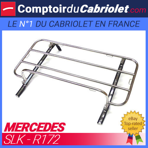 Porte-bagage Mercedes SLK R172 pour partir en week-end en roadster