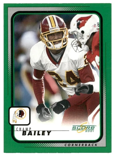Champ Bailey Football SCORE Sports Trading Cards