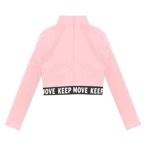 Kids Girls T-shirt Festival Pullover Solid Color Top Regular Shirt Workout Tee - Picture 21 of 24