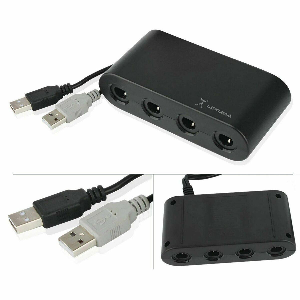 GameCube Controller Adapter for Wii U, Nintendo Switch and PC USB