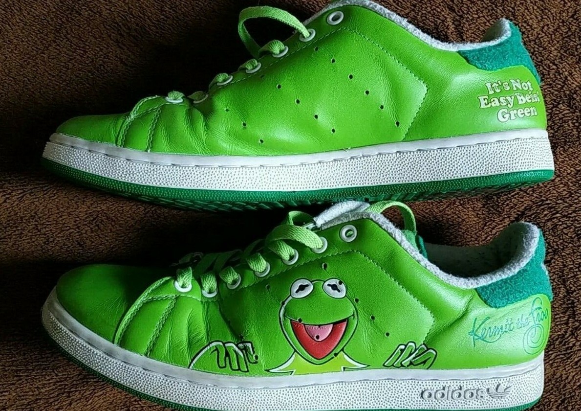 adidas green kermit