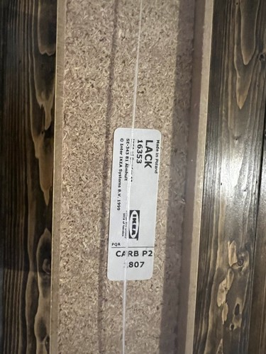 NEW Discontinued IKEA Lack Floating Wall Shelf RARE Yellow 30x26cm 11.75x 10.25 - Picture 5 of 5