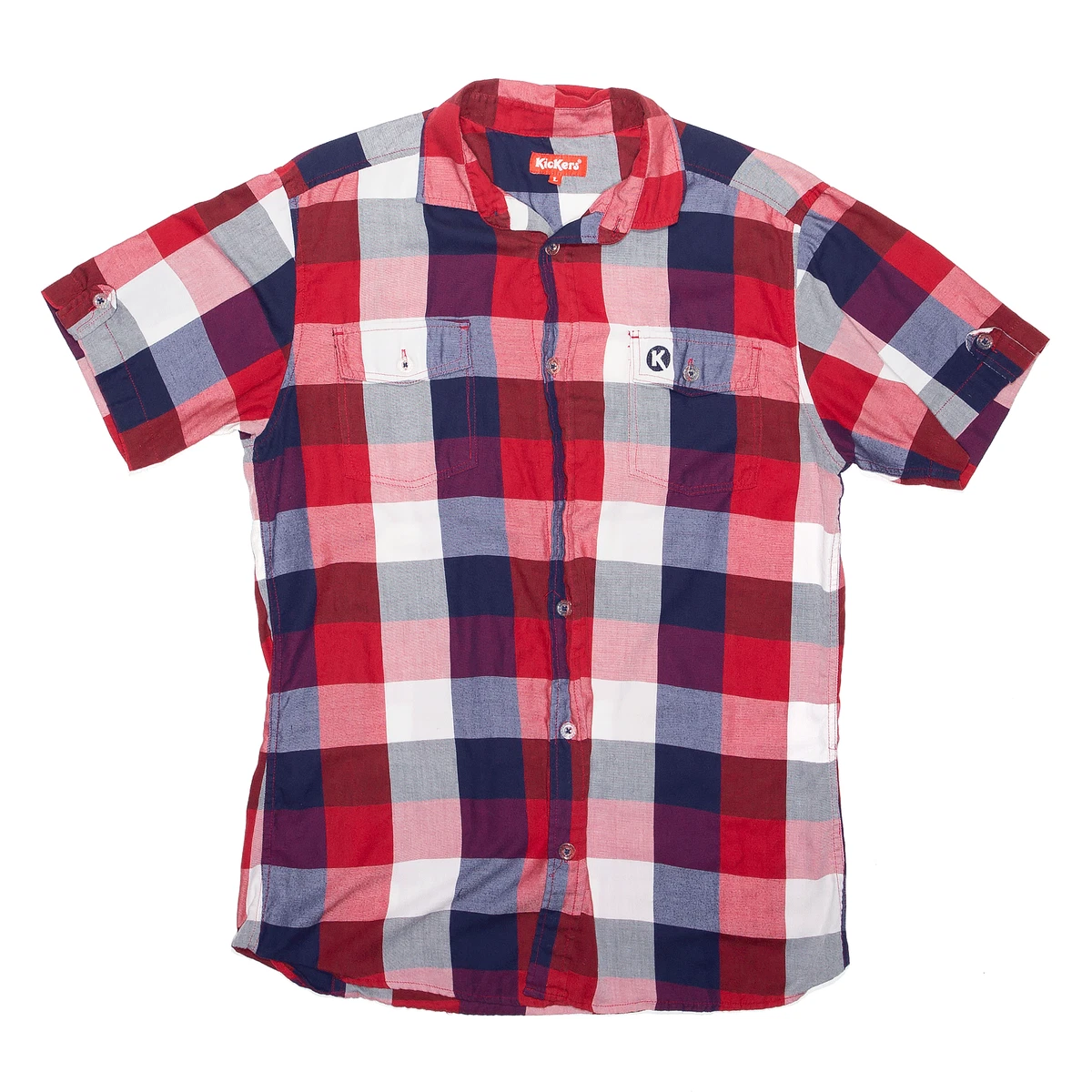 Red short sales sleeve shirts