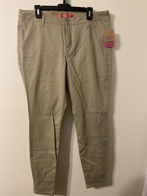 Dickies Skinny Khaki Pants For Juniors Dickies Men's Slim Skinny Fit Twill  Work Pants