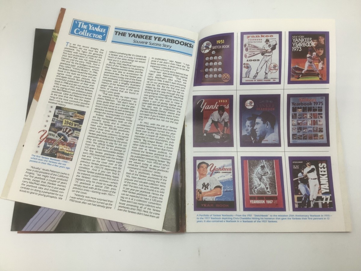 洋書 NewYork YANKEES 1984 oficial yearbook Original 1984 NY Yankees Official Baseball Yearbook - EX+ | eBay
