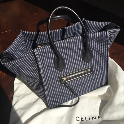 celine striped bag