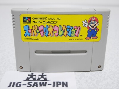 Nintendo Super Mario Collection Super Famicom SFC SNEC Tested from Japan