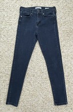 Banana Republic Women's Sz 26 High Rise Skinny Ankle Stretch Jeans  26x27 