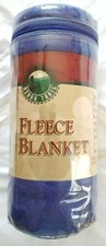Ozark Trail Fleece Camping Blanket Purple Soft BKT4860E 48" W x 60" L Case