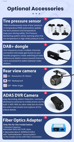 Reverse camera, DAB+Box, DVR Camera Accessories for Android car stereo Radio - Picture 7 of 14