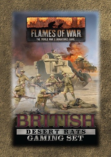 Игровой набор Flames of War - British Desert Rats TD052 4490₽