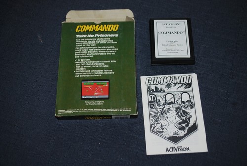 ATARI 2600 COMMANDO SPIEL 1985 IN BOX MIT ANLEITUNG - Bild 3 von 4