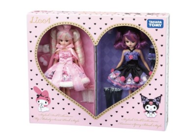 My Melody & Kuromi × LiccA Stylish Doll Collections | eBay