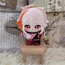 Anime 12cm Genshin Impact Kaedehara Kazuha Plush Doll Toy Keychain Pendant