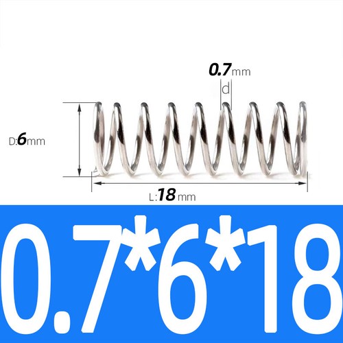 Compression Spring Steel 0.2 - 1mm Wire Dia 2mm - 12mm OD Small Pressure Springs - Picture 60 of 130