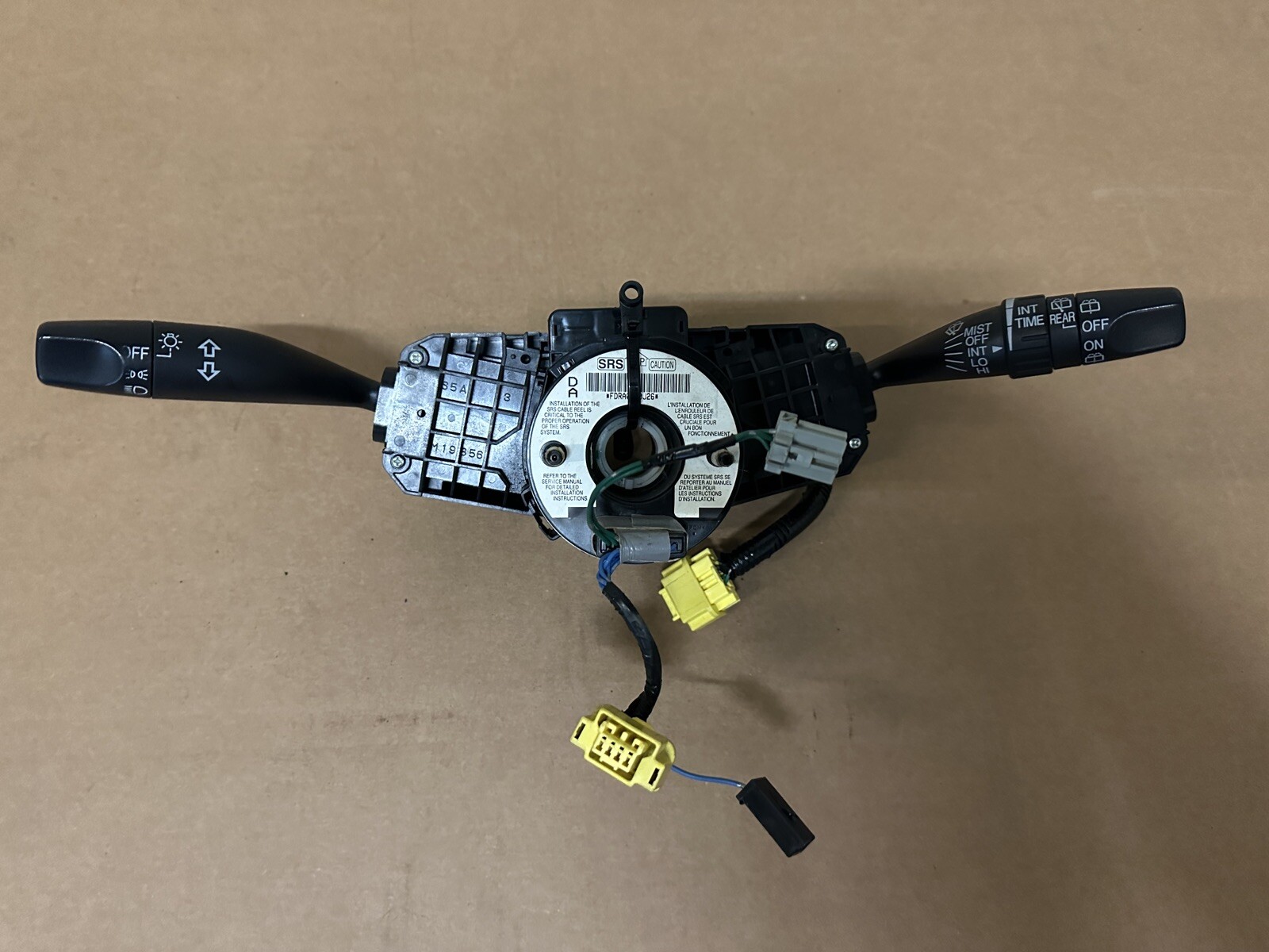 20052006 Acura RSX Turn Signal Wiper Switch Combination Switch/Clock