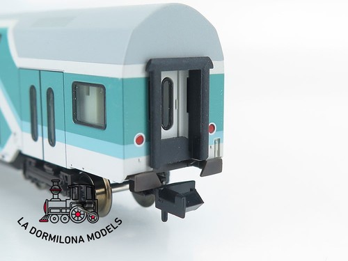 MG1422 Escala N FLEISCHMANN 98 8125 K DOPPELSTOCKWAGEN PASSAU 2 Kl. DBz 751 der - Imagen 10 de 18