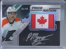 2019 SPx UD Black Pride of a Nation Rookies 49/99 Philippe Myers Patch Auto 0mu6