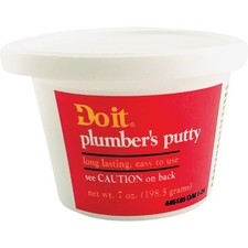 Do it 7 Oz. Plumber's Putty 43002 SIM Supply, Inc. 43002 7 Oz. 009326410241